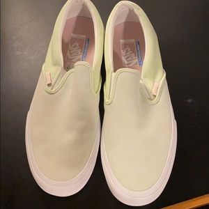 Green vans slipons U.S men’s 11.5